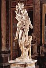Gian Lorenzo Bernini Famous Paintings - Aeneas, Anchises, and Ascanius [detail 1]